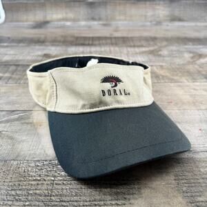 Vintage Doral Resort Golf Hat Visor One Size